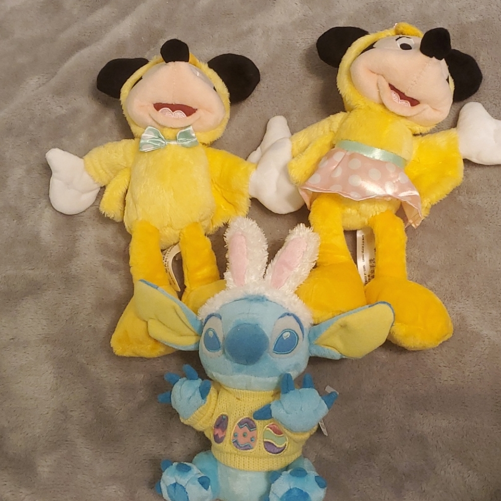 Disney Easter stuffed animal set